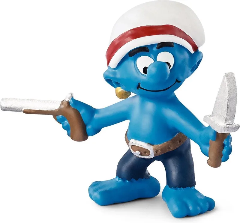 Vrijbuiter smurf by Schleich in Mulikleur – product photo