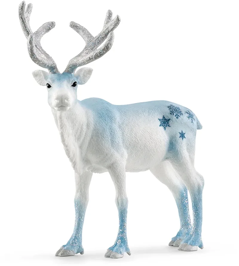 Wild Life Frosty Christmas Rendier - Speelfiguur Collectors. från Schleich i Meerkleurig – produktbild
