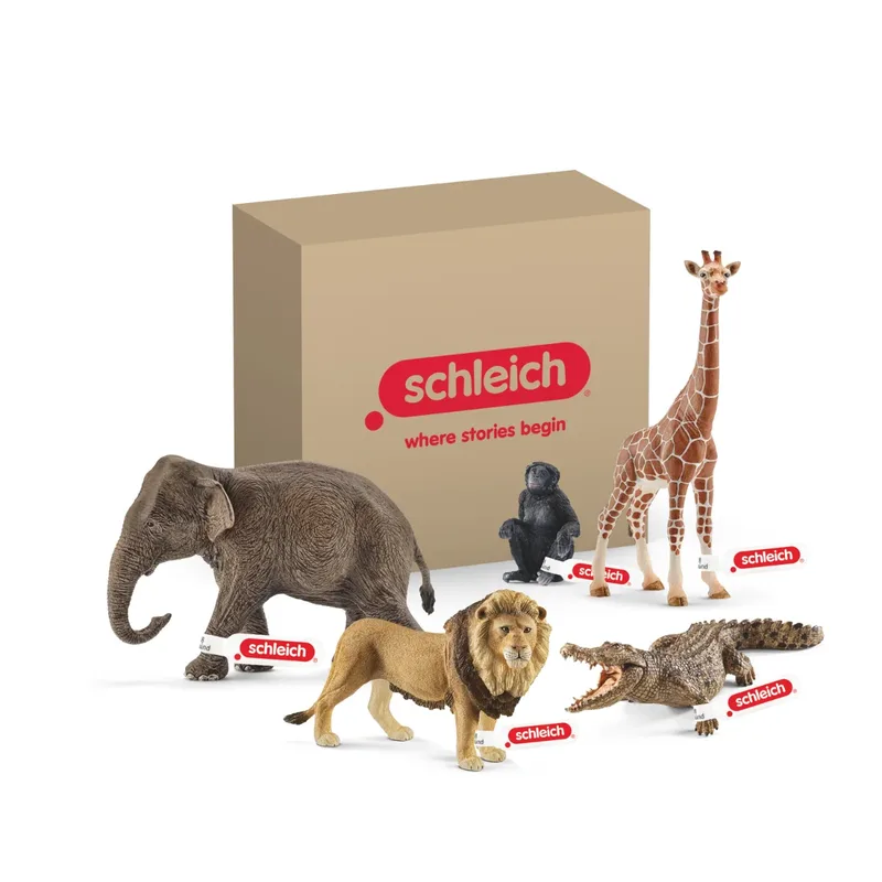 Wilde Life Set - Wilde Tiere de Schleich – photo du produit