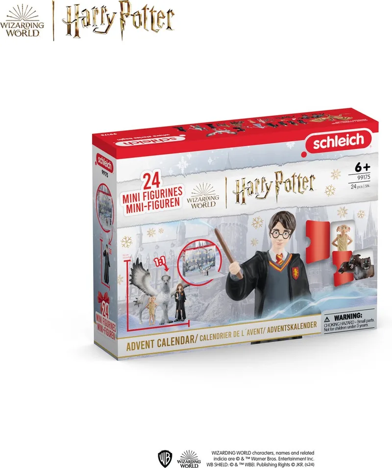 Wizarding World Harry Potter Adventskalender - Met 24 Speelfiguren by Schleich in Multikleur – product photo