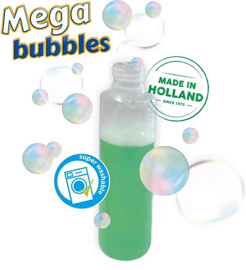 bellenblaas - met handige tool en sterk zeepsop voor mega bellen by SES Creative in Mega bubbles – product photo