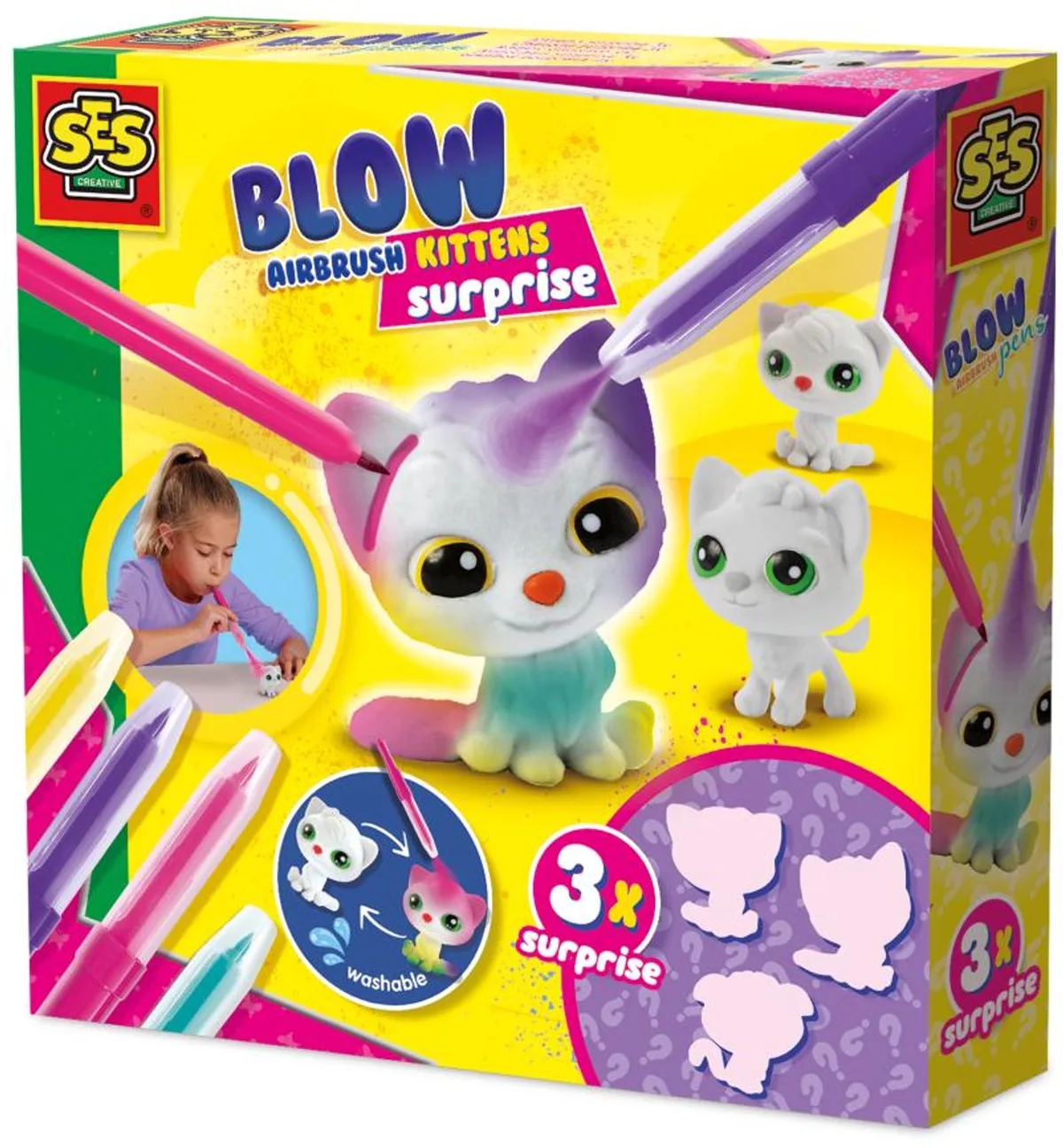 Airbrush Blasen-kätzchen Überraschung von SES Creative in Katjes – Produktfoto
