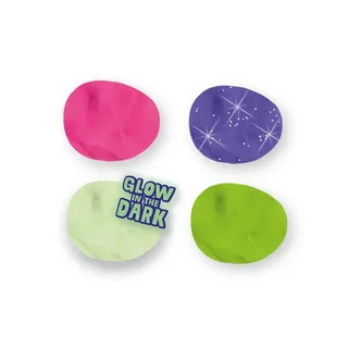 Må Bra Glödande Plastelina von SES Creative in Glow – groen, Rosa, Lila, Glow in the dark wit – Produktfoto 3 von 5