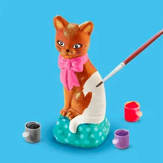 Gieten en Schilderen Set - 3D met Latex Gietmal - Vanaf 5 Jaar - Knutselen - Sneldrogend - Schoencadeautjes Sinterklaas från SES Creative i Kat – produktbild 3 av 5