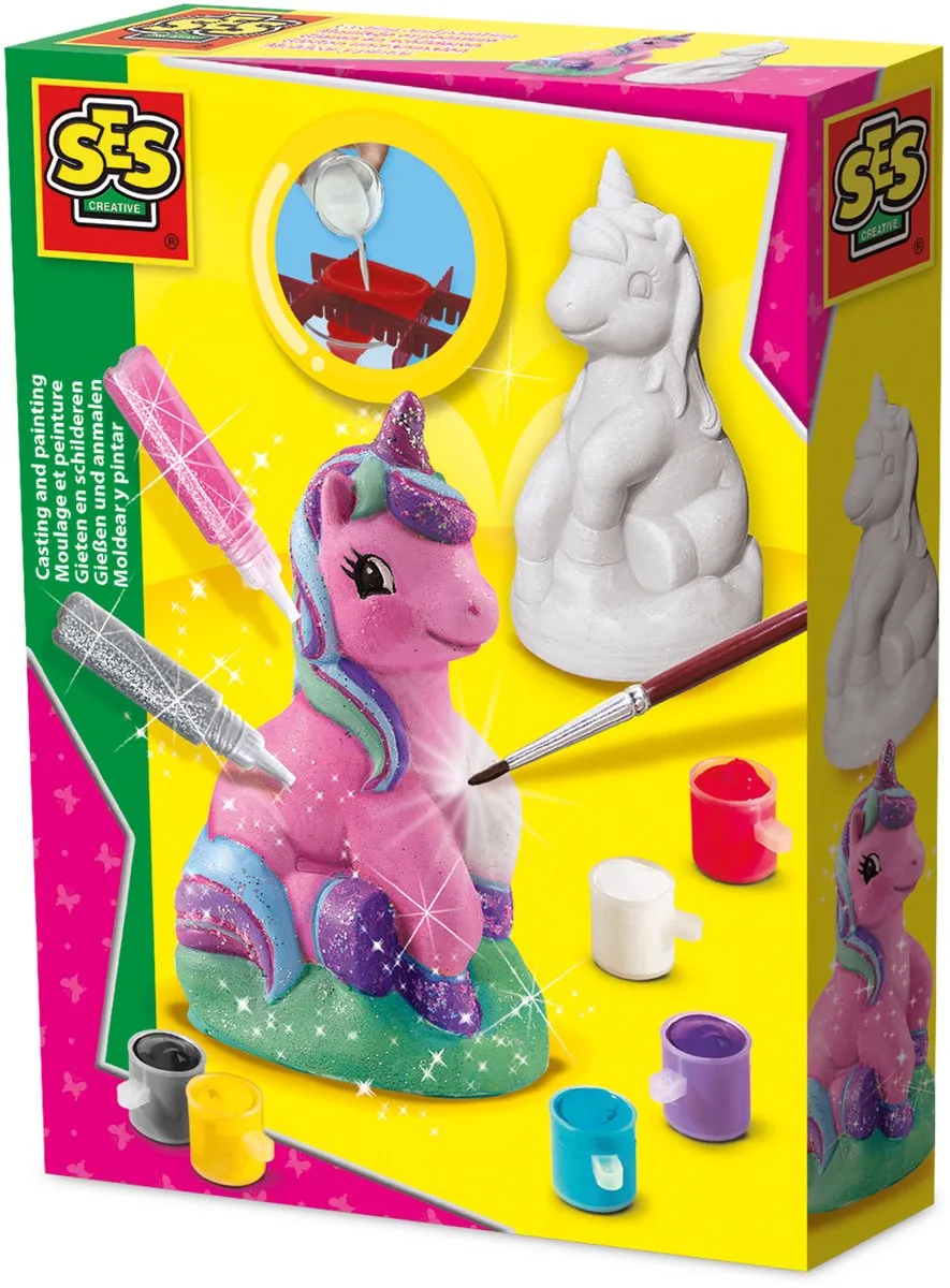 Ses Moulage Et Peinture De Licorne de SES Creative en Unicorn – photo du produit