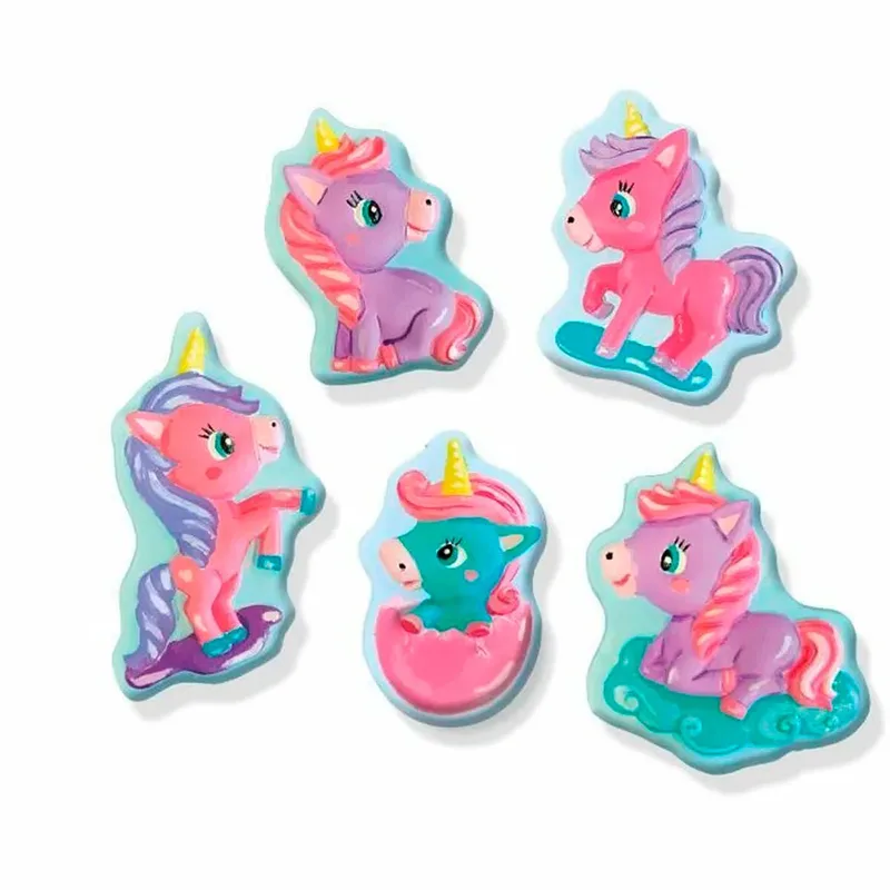 Gieten en Schilderen Set - met Verf - Voor Meisjes vanaf 5 Jaar - Knutselen - Schoencadeautjes Sinterklaas från SES Creative i Baby unicorns – produktbild 4 av 5