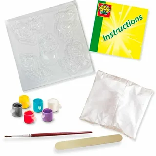 Gieten en Schilderen Set - met Verf - Voor Meisjes vanaf 5 Jaar - Knutselen - Schoencadeautjes Sinterklaas från SES Creative i Baby unicorns – produktbild 5 av 5