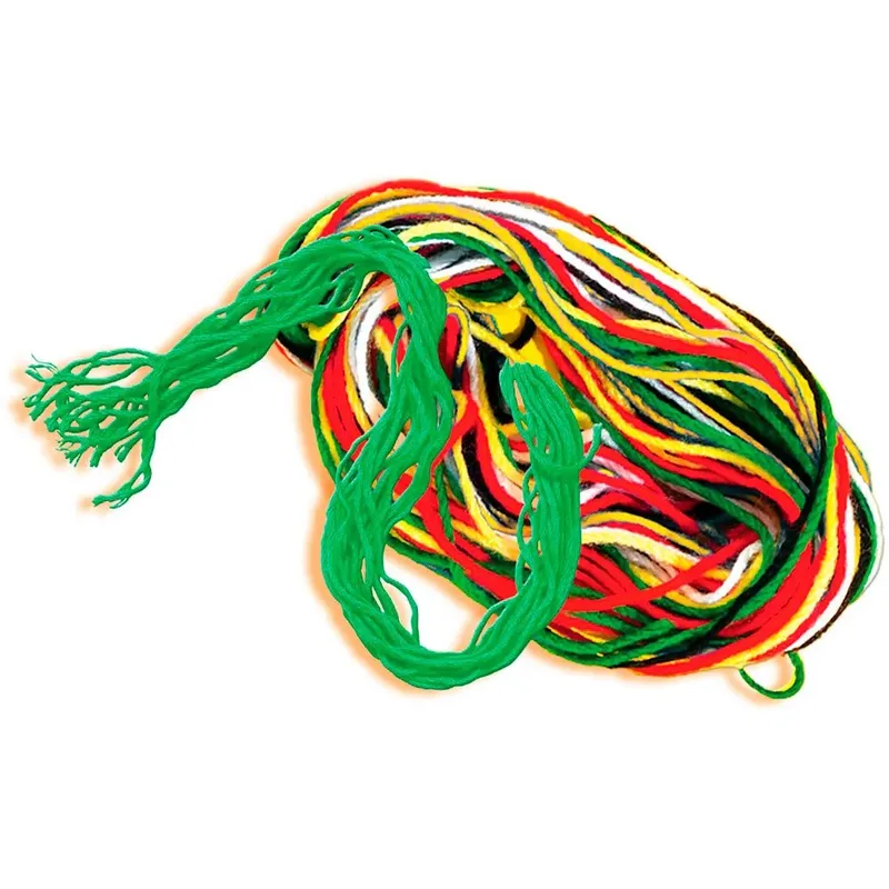 Ik Leer Borduren met Vingerhoedje - 4 Borduurkaarten - Vanaf 3 Jaar - Borduren Kinderen - Schoencadeautjes Sinterklaas från SES Creative i Leren borduren – produktbild 2 av 4