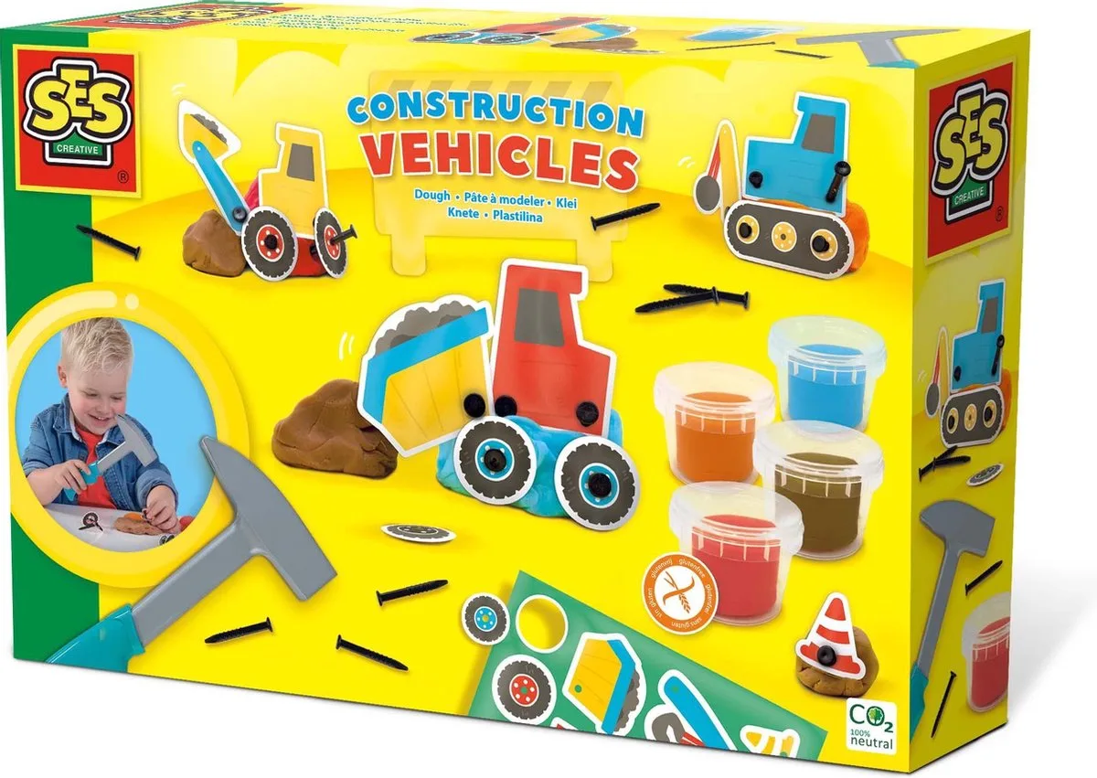 Klei - Bouwvoertuigen de SES Creative – photo du produit