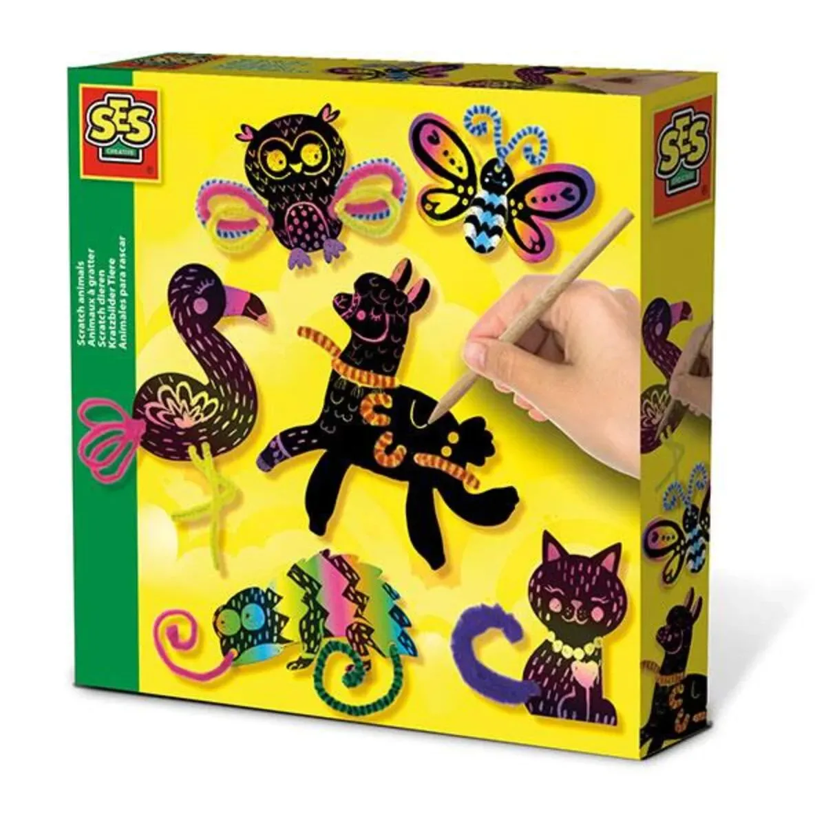 Kratzbilder Tiere de SES Creative – photo du produit