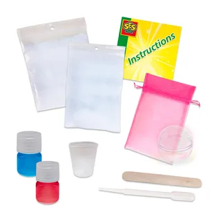 Maken met 2-Delige Mal - Voor Meisjes vanaf 8 Jaar - Experimenteerset - Schoencadeautjes Sinterklaas från SES Creative i Galaxy bad bruisballen – produktbild 2 av 4