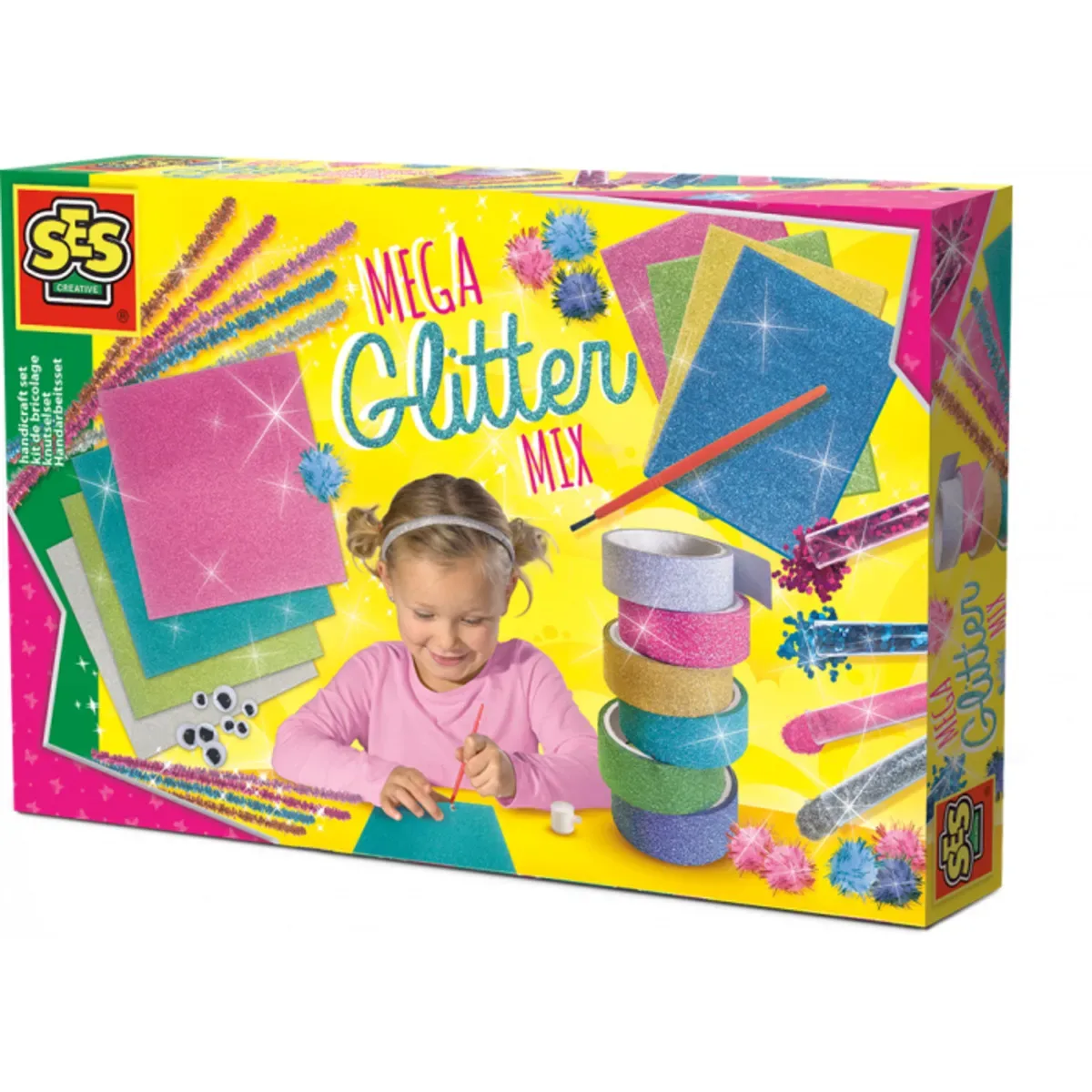 Mega Glitter Mix van SES Creative – productfoto