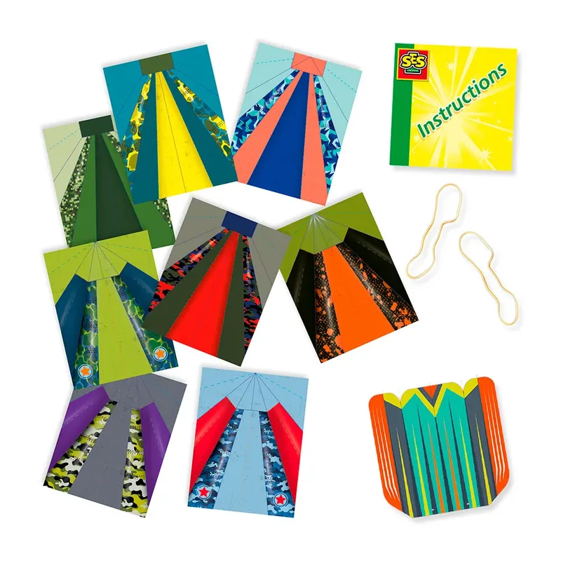 met Lanceerplatform - Voor Jongens vanaf 5 Jaar - Schoencadeautjes Sinterklaas från SES Creative i Papieren vliegtuigjes lanceren – produktbild 3 av 5