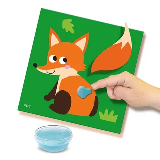 My First - 14 Kaarten - Vanaf 1 Jaar - Stickeren - Motorische Ontwikkeling - Schoencadeautjes Sinterklaas från SES Creative i Dierenstaarten plakken – produktbild 5 av 5