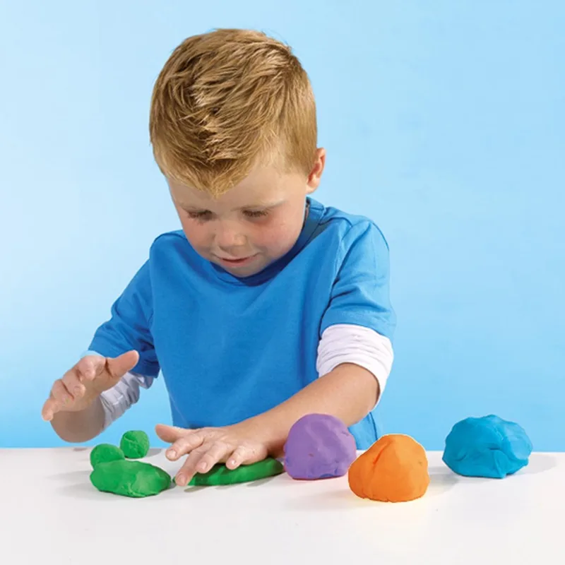 My First - Klei - 4 verschillende kleuren – Glutenvrij -Veilig voor Kinderen - Makkelijk Uitwasbaar - 1 tot 4 jaar by SES Creative in My First, 1-4 jr – product photo