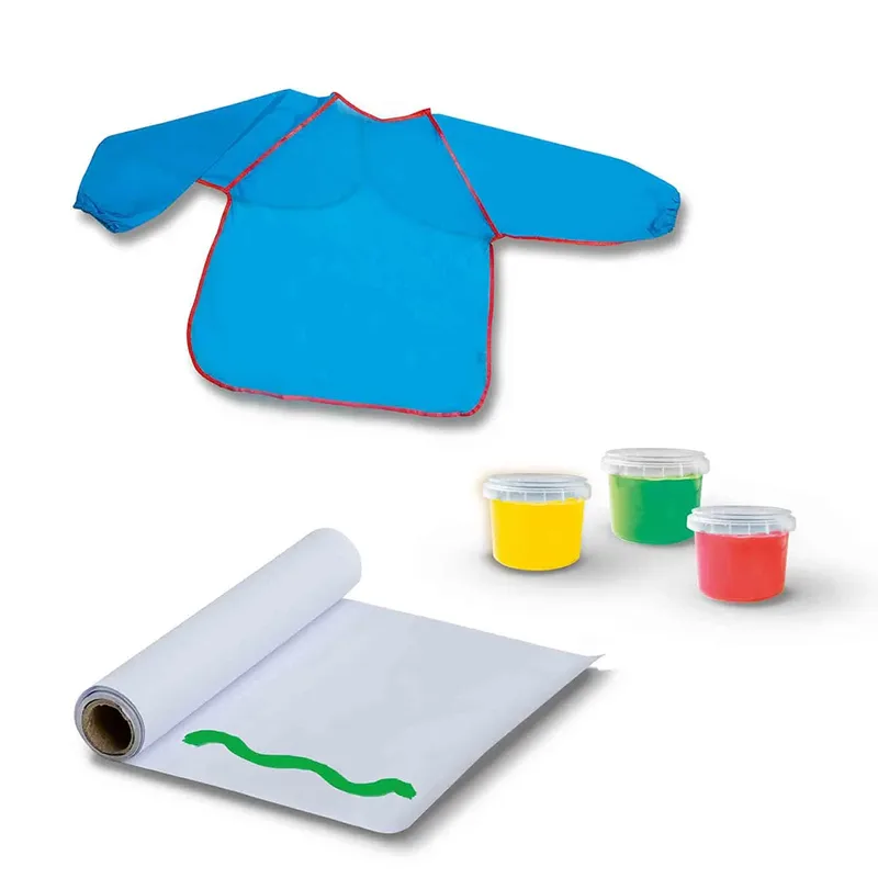 My First met Kliederschort - 4 Kleuren - Vanaf 1 Jaar - Baby Speelgoed - Glutenvrij - Schoencadeautjes Sinterklaas de SES Creative en Vingerverf Set – photo du produit 2 sur 5