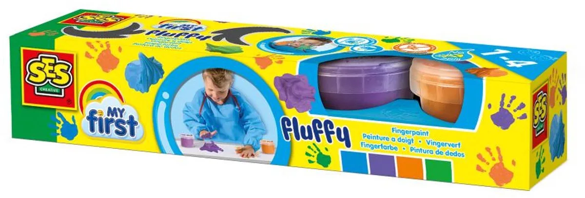 Mit Første Bløde Fingermaleri von SES Creative in My First – Fluffy – Produktfoto