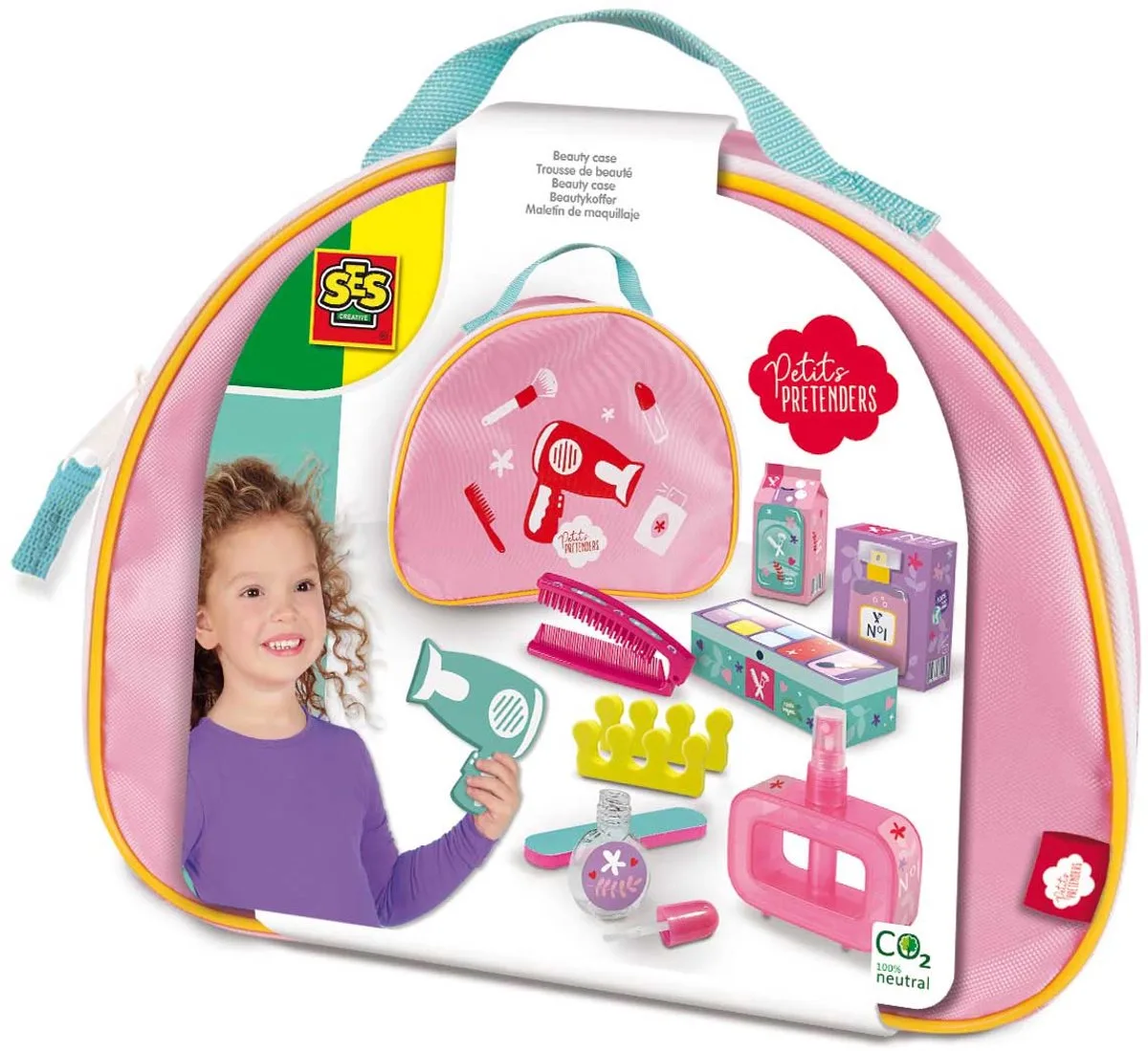 Petits Pretenders - met fohn, en beauty verpakkingen fra SES Creative i Beauty case – produktbillede