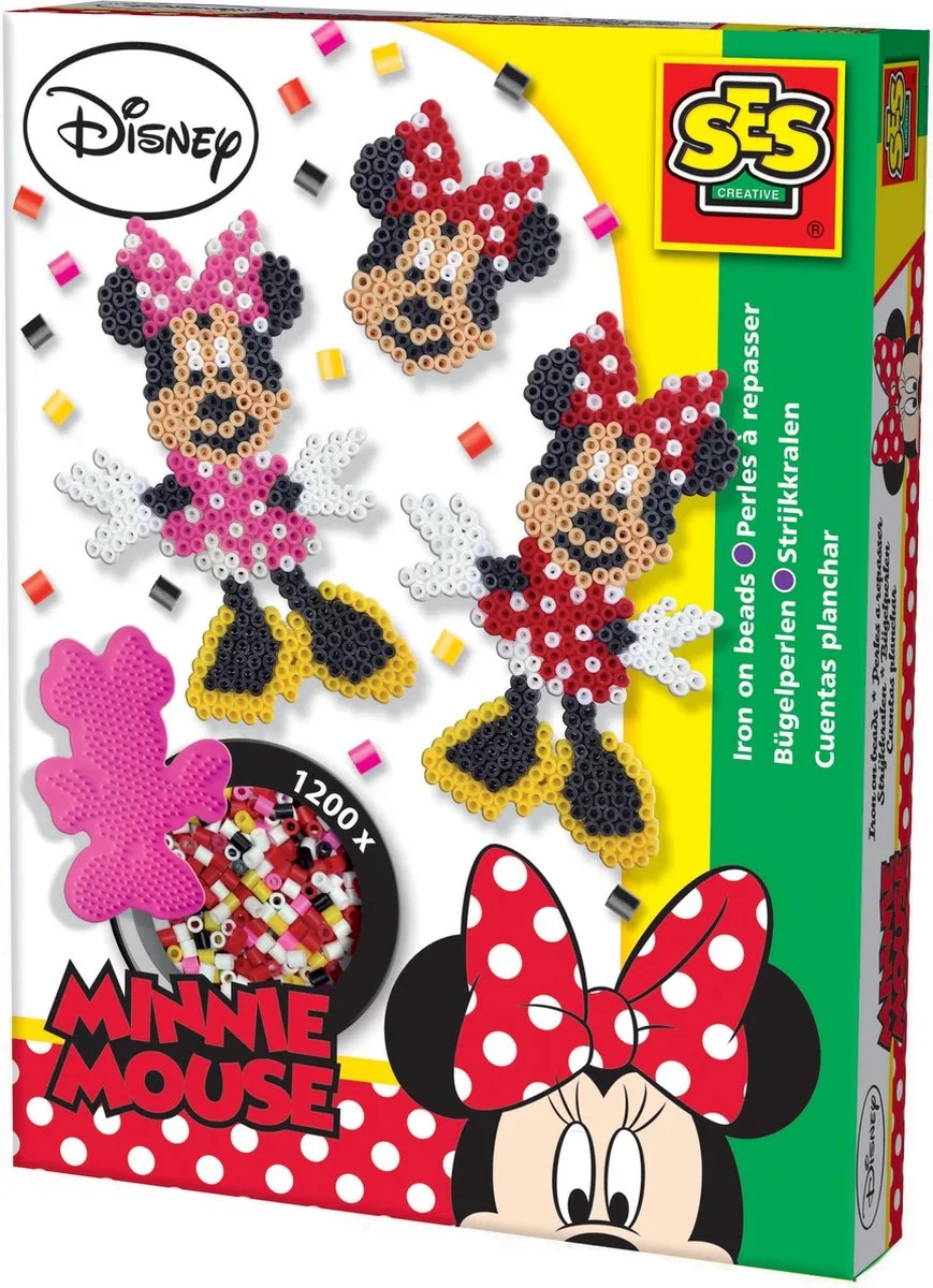 Strijkkralen Disney Minnie Mou fra SES Creative i Flerfarvet – produktbillede