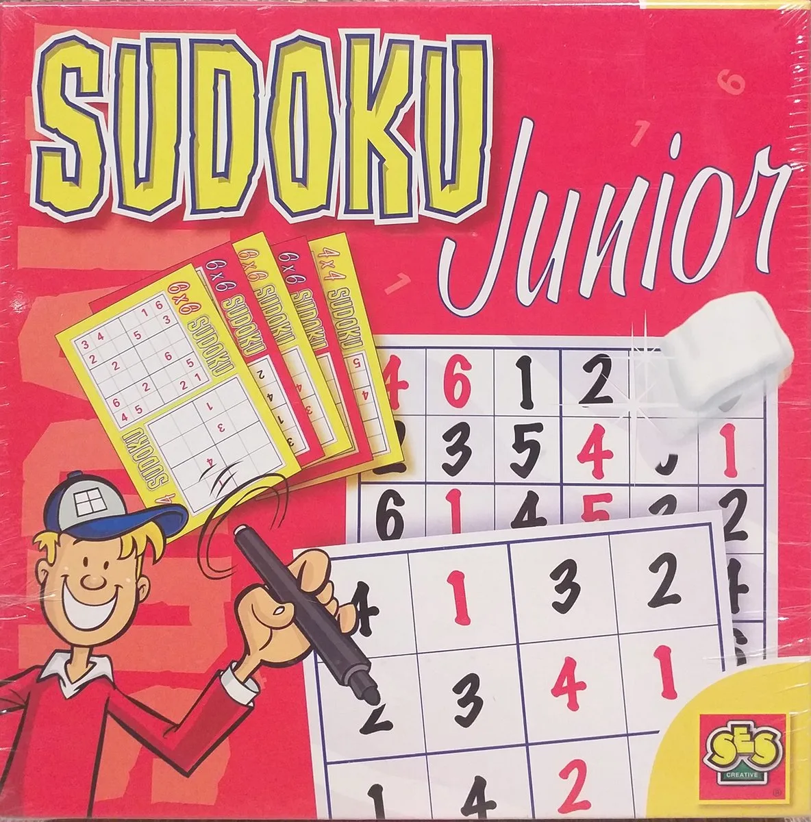Sudoku Junior van SES Creative – productfoto