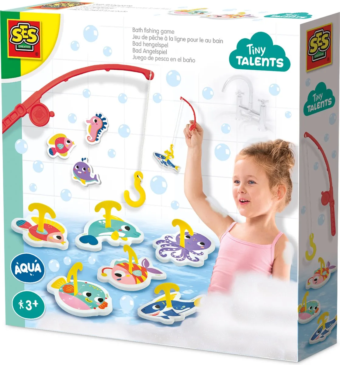 Bath Time Fishing Fun (s13221) Badelegetøj fra SES Creative i Flerfarvet – produktbillede