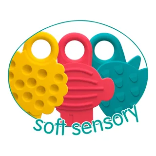 Tiny Talents - Sensorisch speelgoed - Montessori - bijten, voelen, sabbelen, spelen - verschillende texturen - baby speelgoed fra SES Creative i Speelsleutels – produktbillede 3 af 3