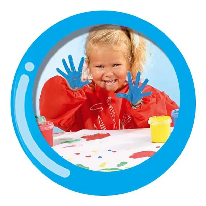 Vingerverf - 4 kleuren – mengbaar – glutenvrij - makkelijk uitwasbaar - Verven voor de allerkleinsten – 4x145ml - Vanaf 1 jaar de SES Creative en My First – photo du produit 5 sur 6