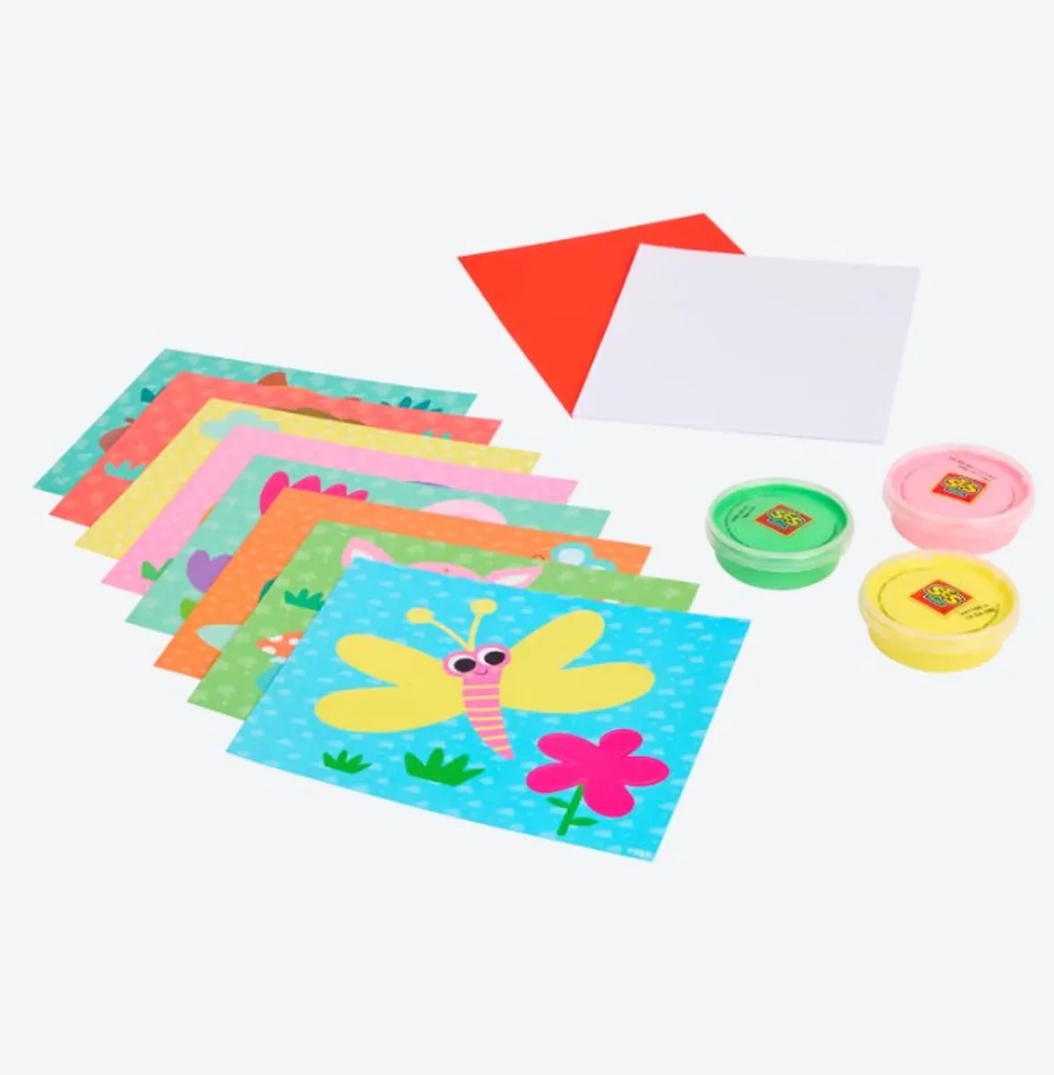 Vingerverfset Dieren de SES Creative en Jaune – photo du produit