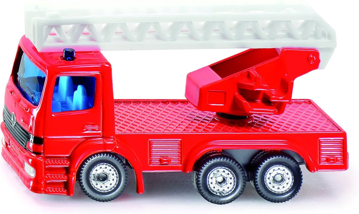 brandweerwagen - 10 x 8 cm van Siku in Rood – productfoto