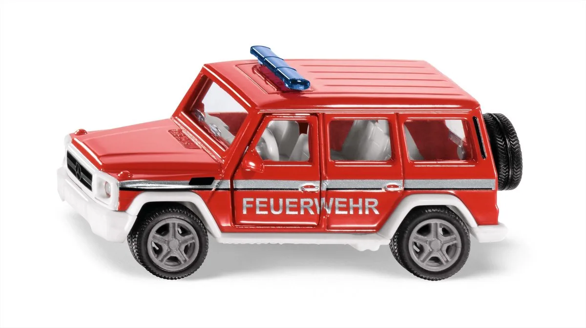 Brandweerwagen Mercedes-amg G65 9,6 Cm Staal von Siku in Rot – Produktfoto