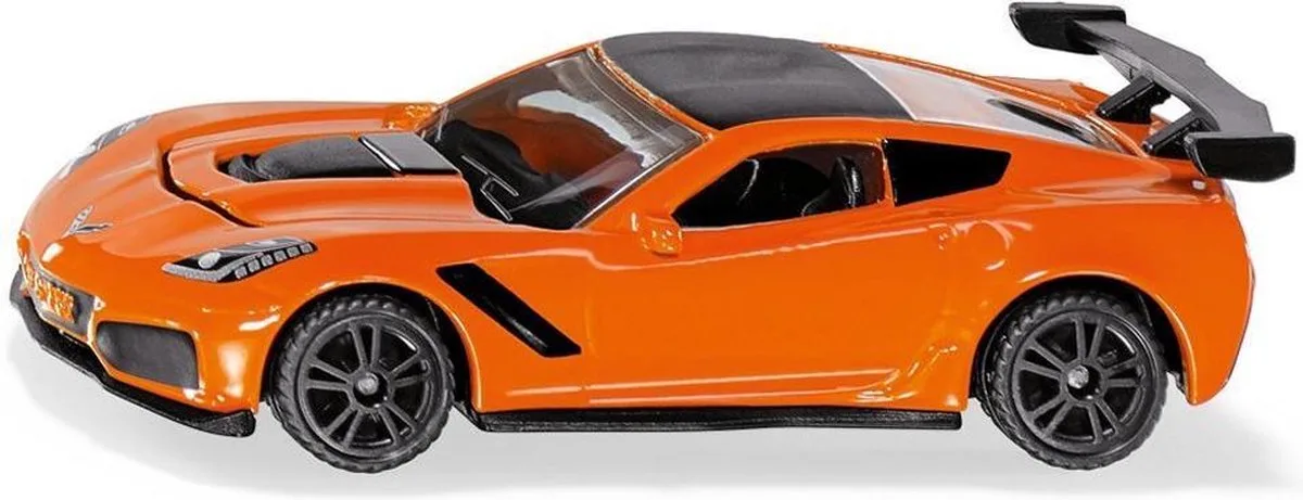 Chevrolet Corvette Zr1 Staal 8,1 Cm Oranje/zwart (1534) van Siku in Oranje – productfoto