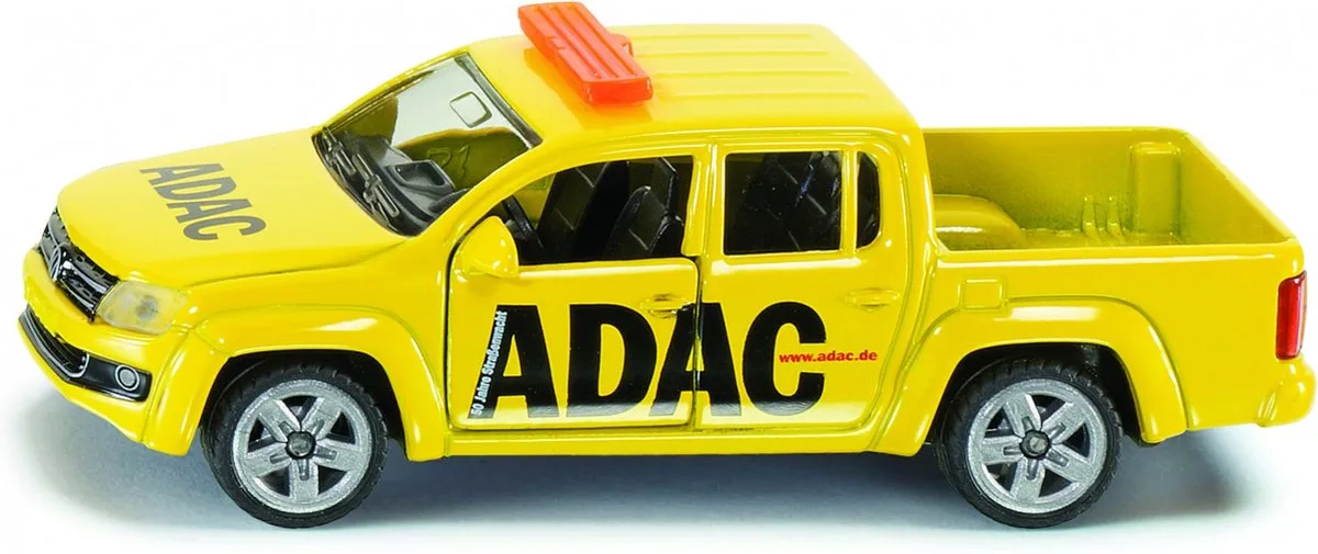 Duitse Wegenwacht (adac) Pick-up Volkswagen Amarok (1469) von Siku in Gelb – Produktfoto