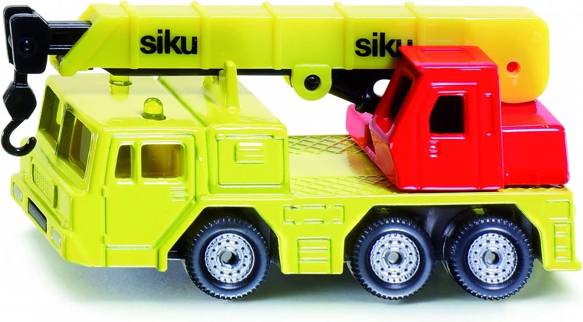 Hydraulische Kraanwagen Geel/rood (1326) by Siku in Yellow – product photo