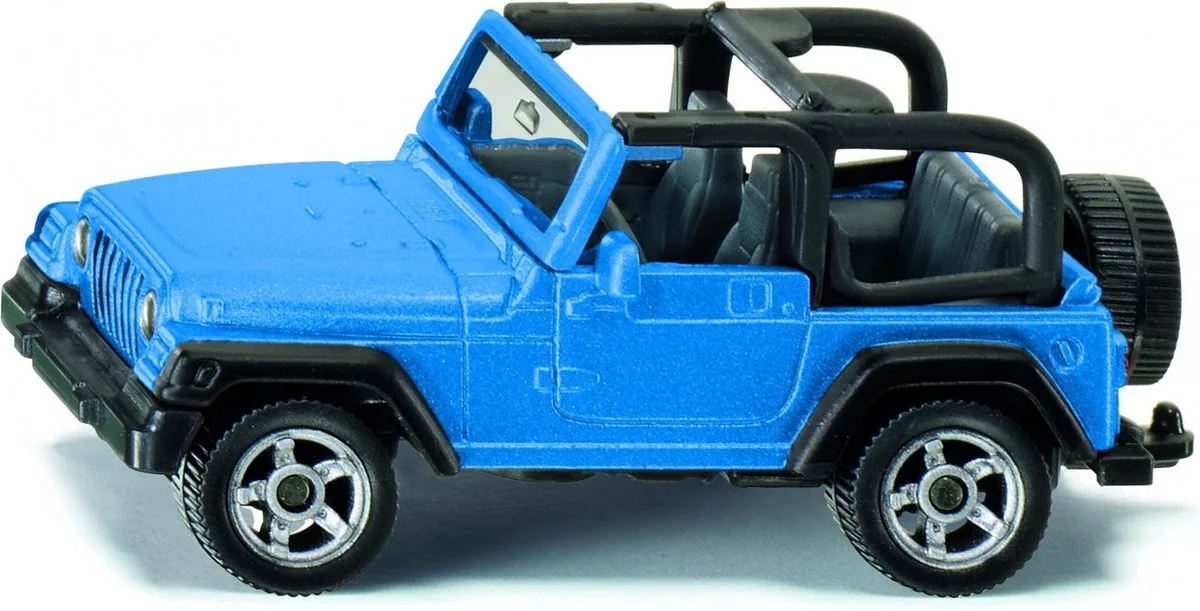Jeep Wrangler modelauto van Siku in Rood – productfoto