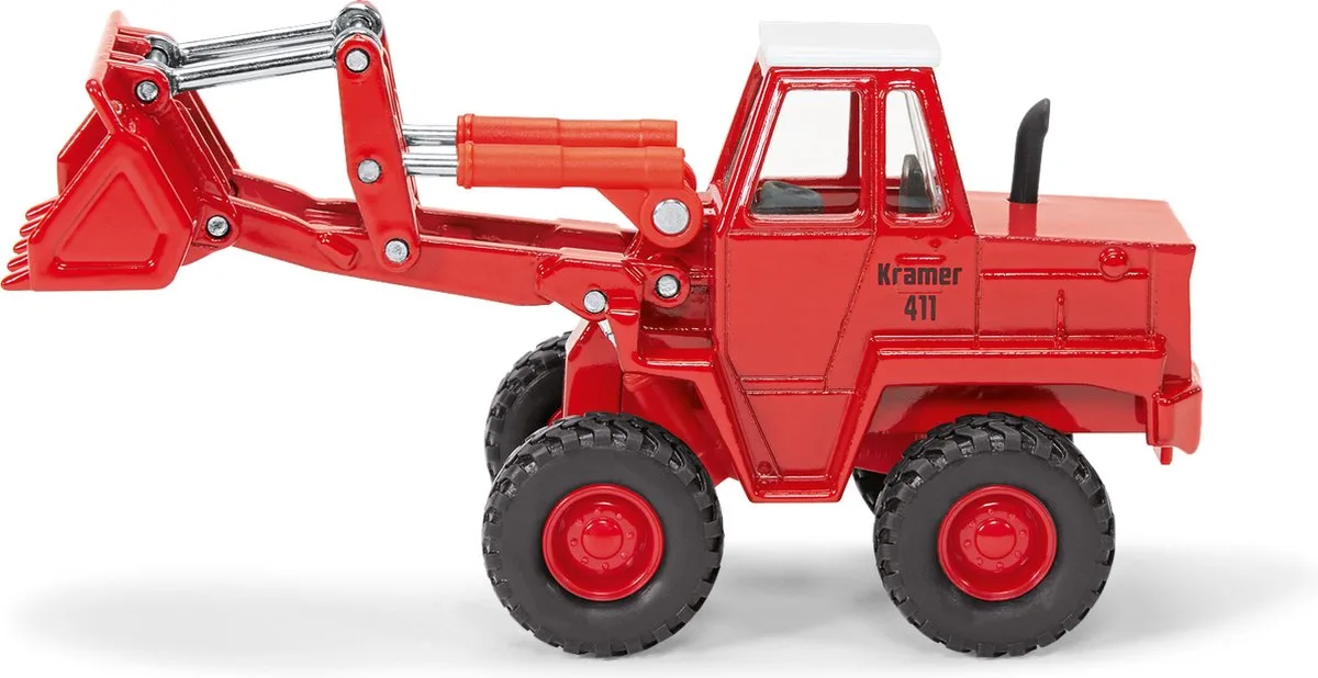 Kramer 411 Radlader de Siku en Noir, Rouge – photo du produit