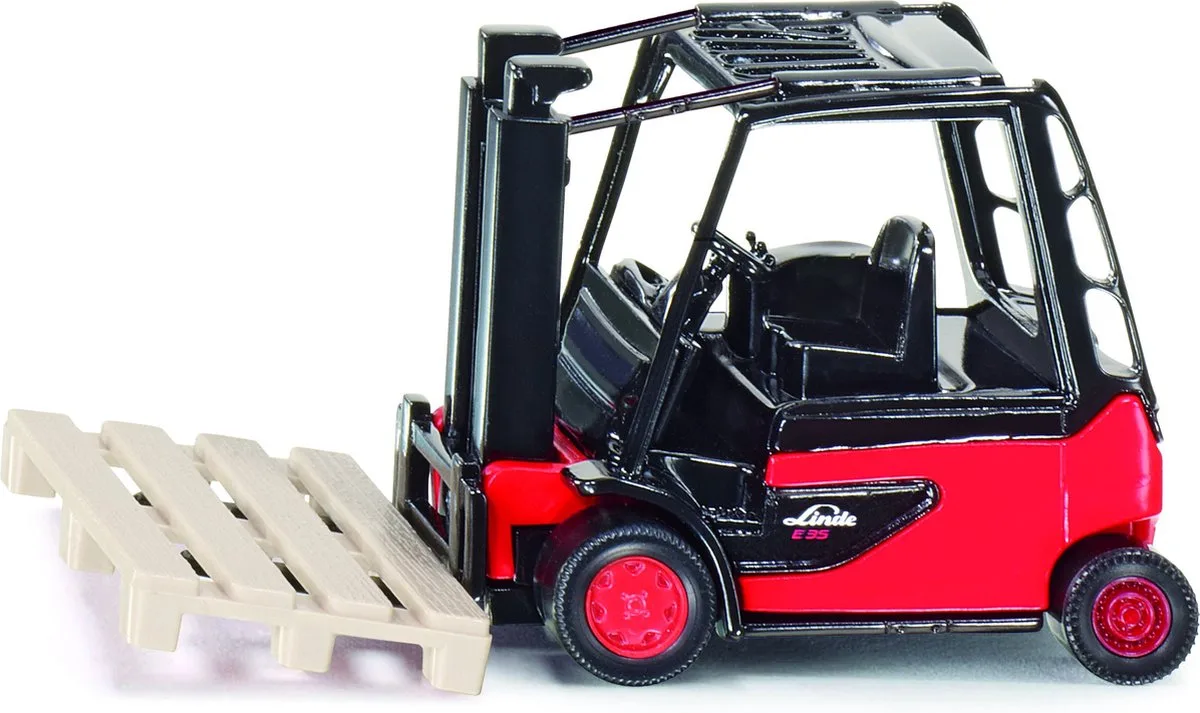 Linde Vorkheftruck Rood (1311) de Siku en "rood – photo du produit