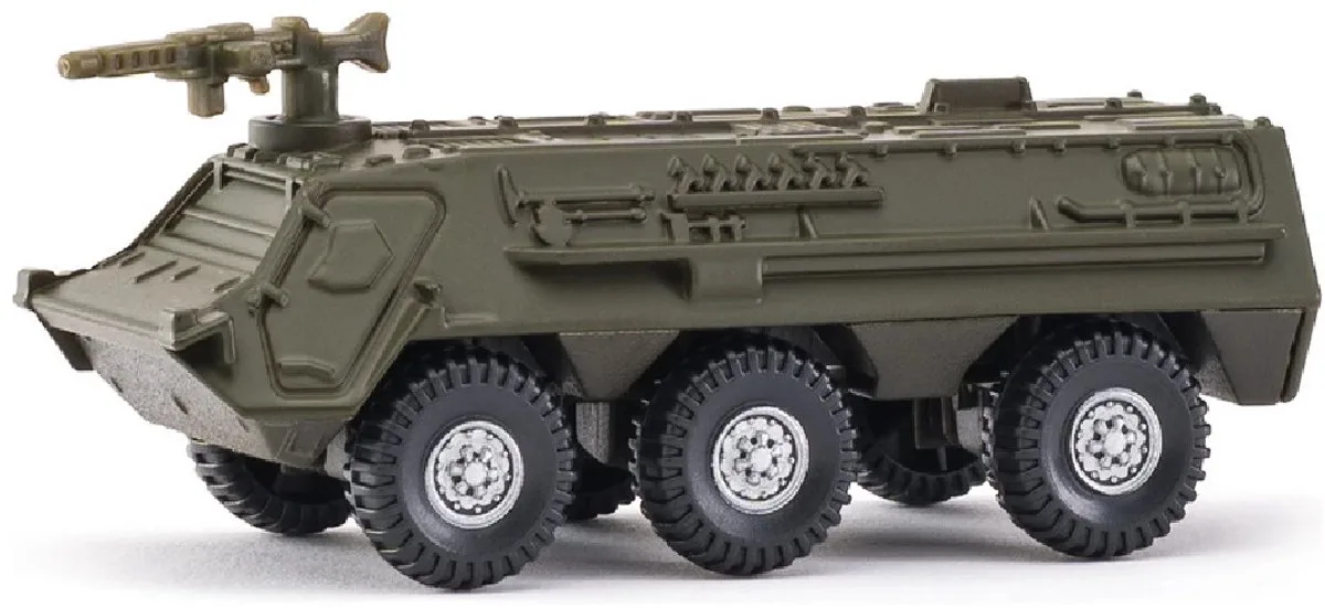 militair gepantserd verkenningsvoertuig speelgoedauto groen 8313. van Siku in Meerkleurig – productfoto