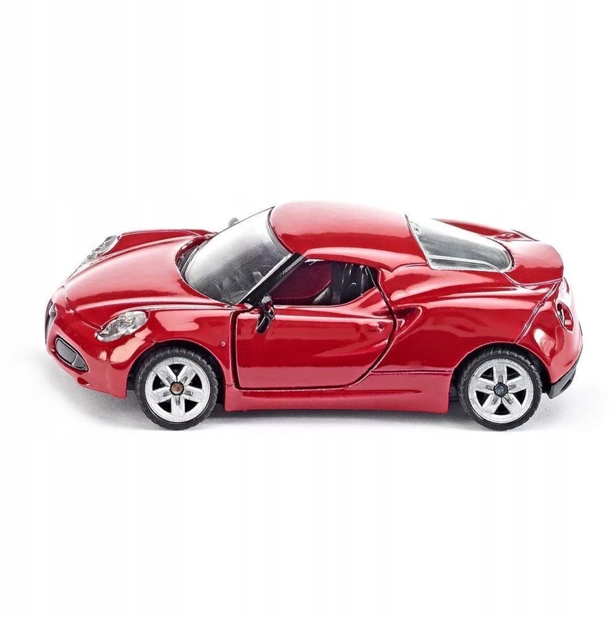 Modelauto Alfa Romeo 4C - Metalen Speelgoedauto 3+ från Siku i Röd – produktbild