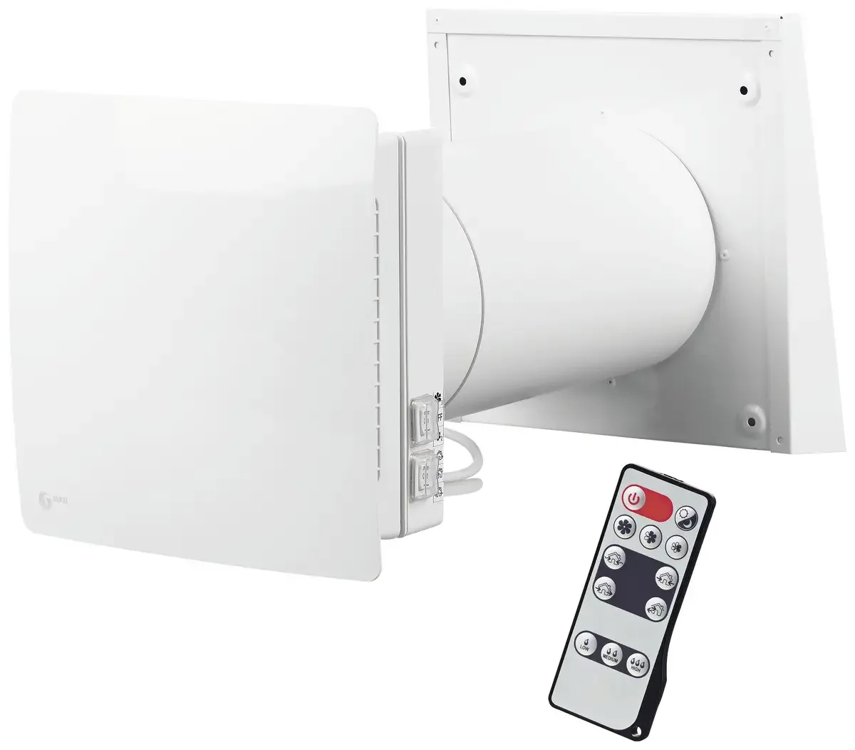 RA1-50 V3 Ventilator met warmteterugwinning Inbouw (in muur of meubel) 50 m³/h Energielabel: A (A+ - G) 50709 från Siku – produktbild