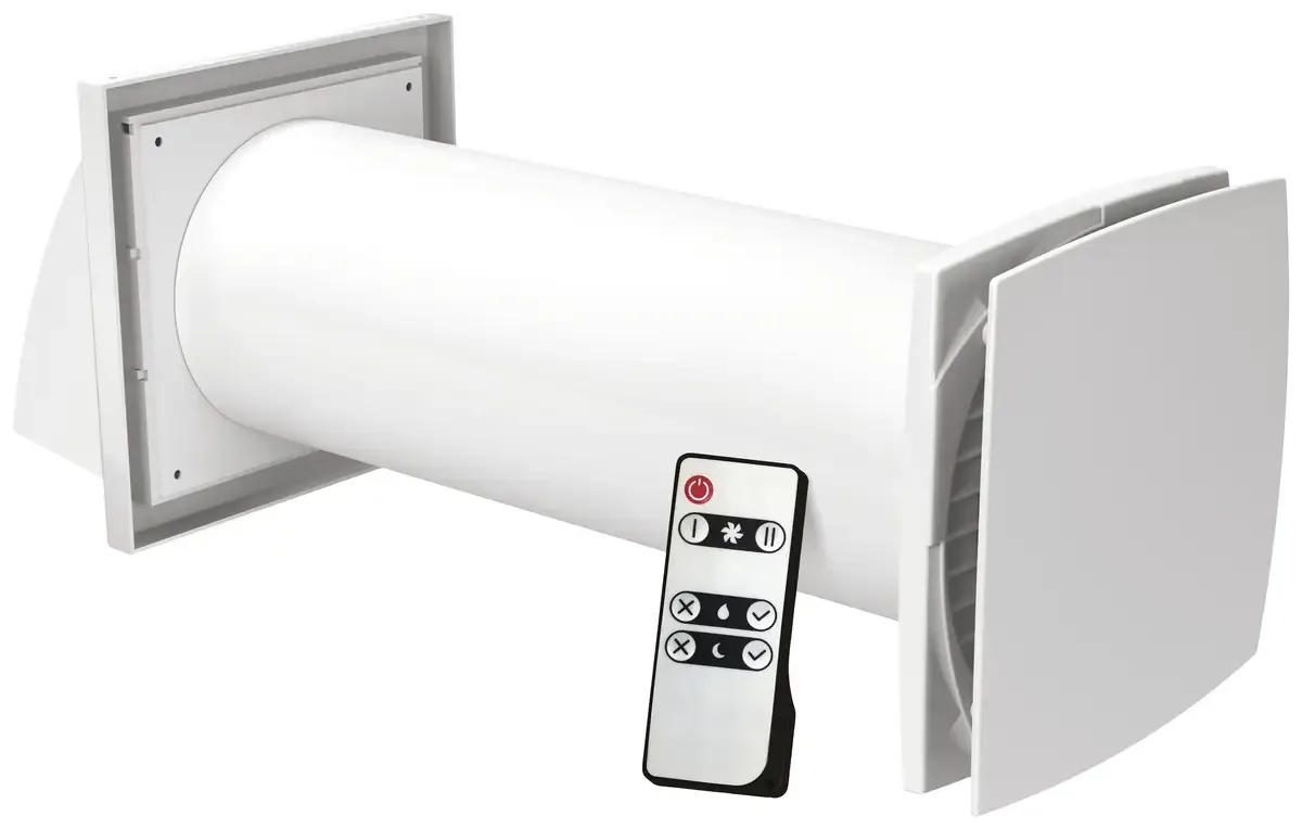 RV1-35 C Mini V2 Ventilator met warmteterugwinning Inbouw (in muur of meubel) 46 m³/h Energielabel: A+ (A+ - G) 50708 van Siku – productfoto