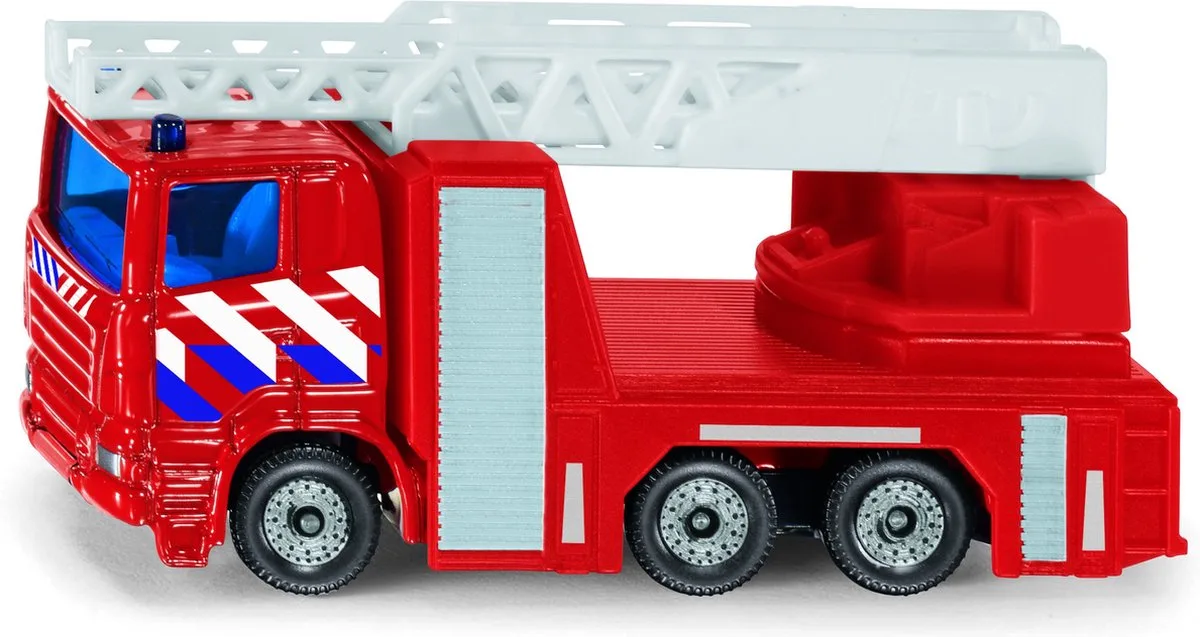 Scania R380 Brandweer Ladderwagen 8,4 Cm Staal (1014) von Siku in Rot – Produktfoto