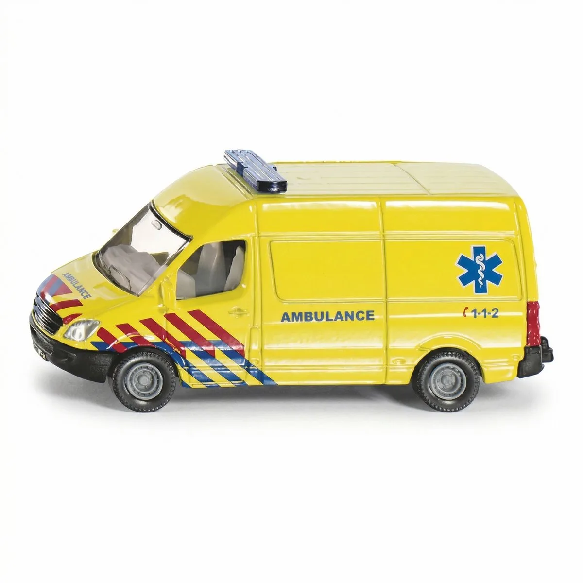 Siku 0805 003, Nederlandse Ambulance, Metaal/kunststof by Siku in Multicolour – product photo