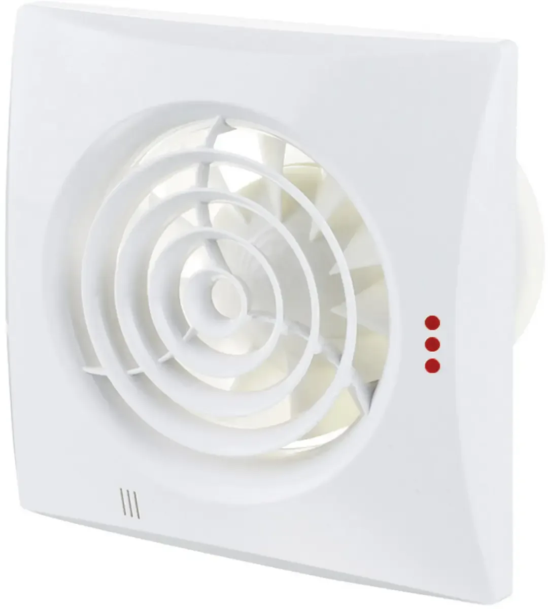 SIKU 100 Quiet T Wand- en plafondventilator 230 V 97 m³/h 10 cm de Siku en Blanc – photo du produit