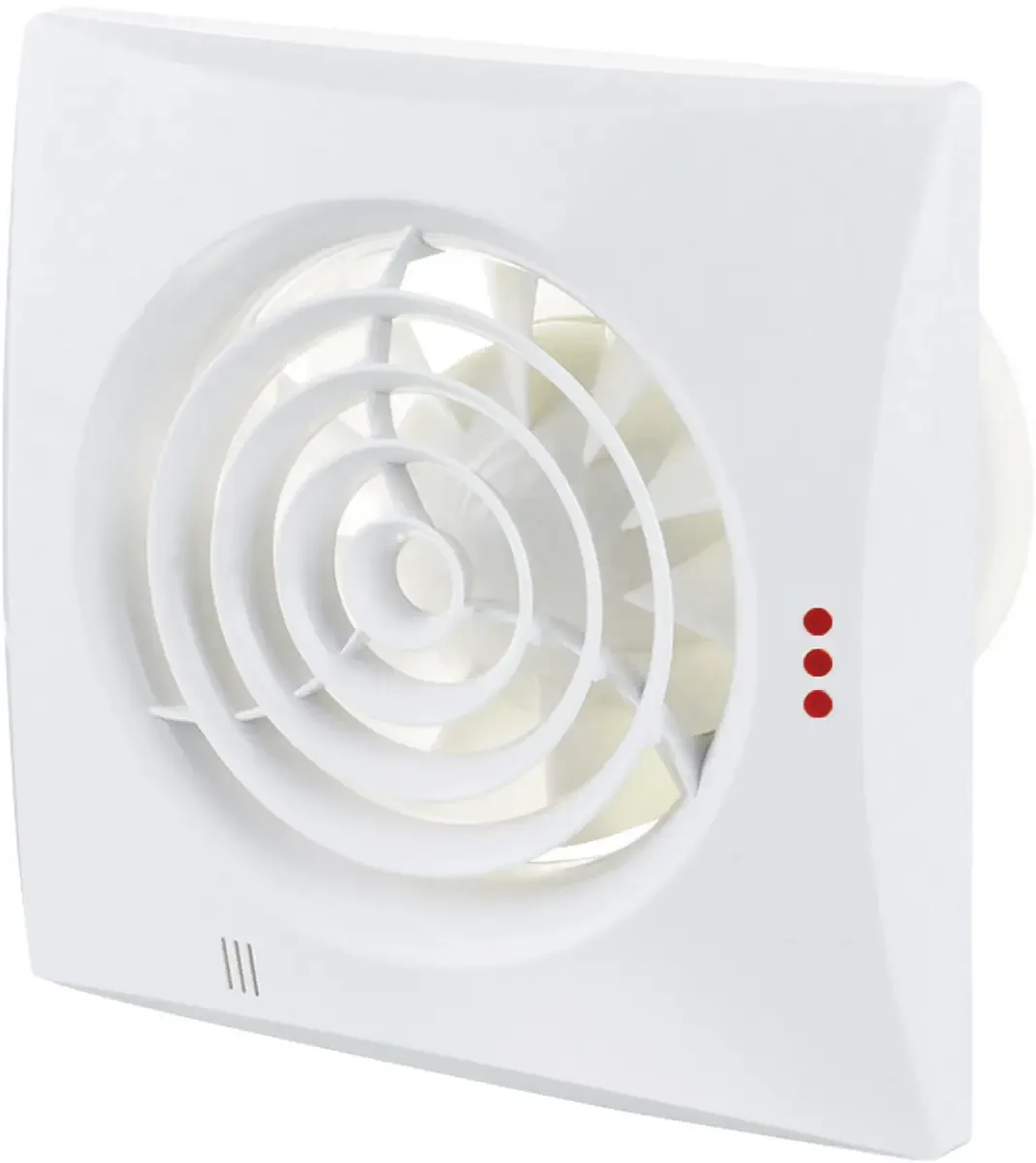 SIKU 100 Quiet Wand- en plafondventilator 230 V 97 m³/h 10 cm de Siku en Blanc – photo du produit
