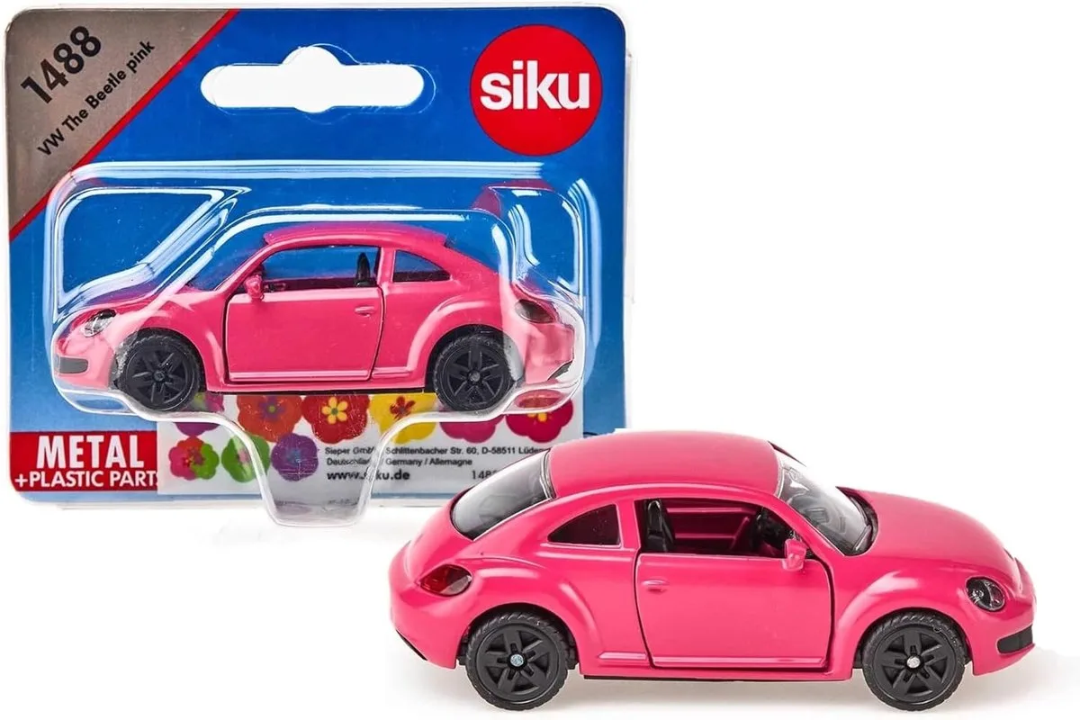 Siku VW The Beetle Pink från Siku i Flerfärgad – produktbild