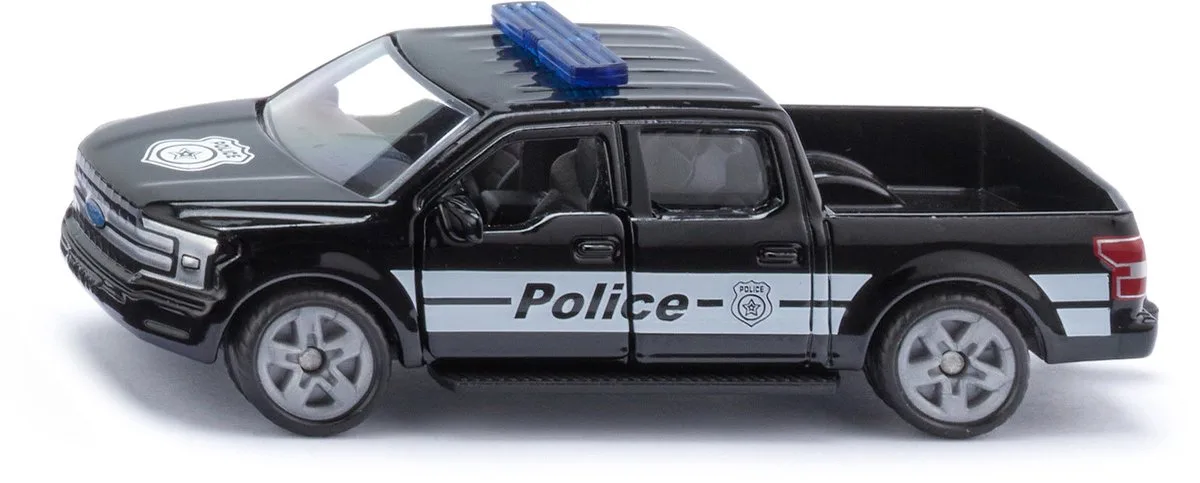 Siku 1496 003, Ford F150 Nederlandse Politie, Metaal/kunststof de Siku en Multicolore – photo du produit