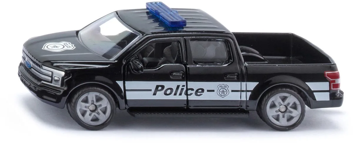Ford F150 US Police van Siku in Zwart – productfoto