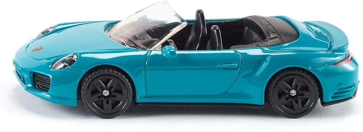 SIKU 1523 Porsche 911 Turbo S Convertible van Siku in Blauw – productfoto