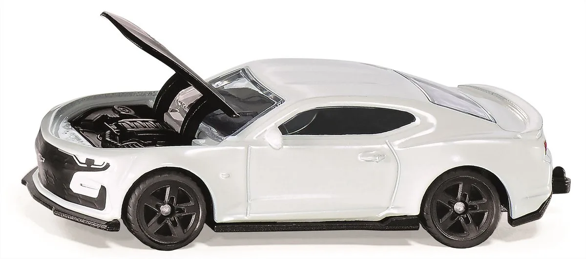Siku 1538, Chevrolet Camaro, Metaal/Kunststof de Siku en Blanc, Noir – photo du produit