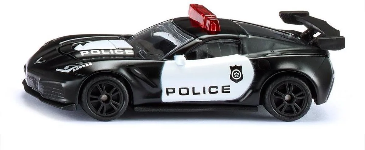 Siku 1545 Chevrolet Corvette Zr1 Police de Siku en Bleu – photo du produit